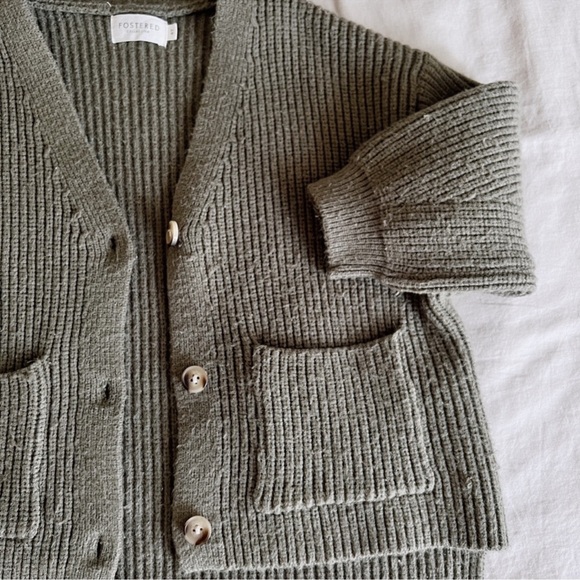 Fostered collection cardigan - Picture 4 of 5